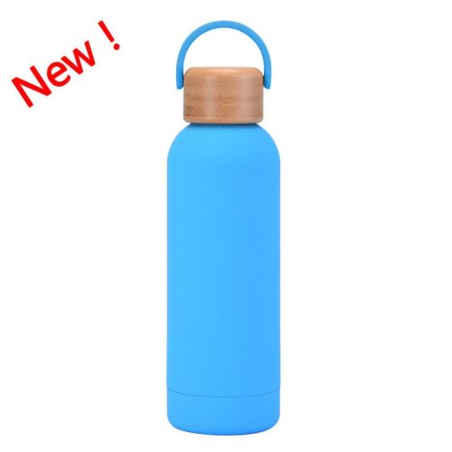 500ml Small Mouth Vacuum Cup Portable Handle Bamboo Wood Cover Water Cup Water Bottle 500ml Small Mouth Vacuum Cup Portable Handle Bamboo Wood Cover Water Cup Water Bottle